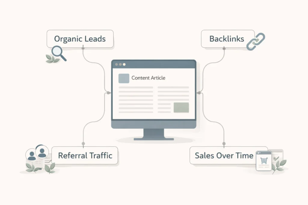 Beyond Traffic: Content Marketing ROI and Link Building Results
